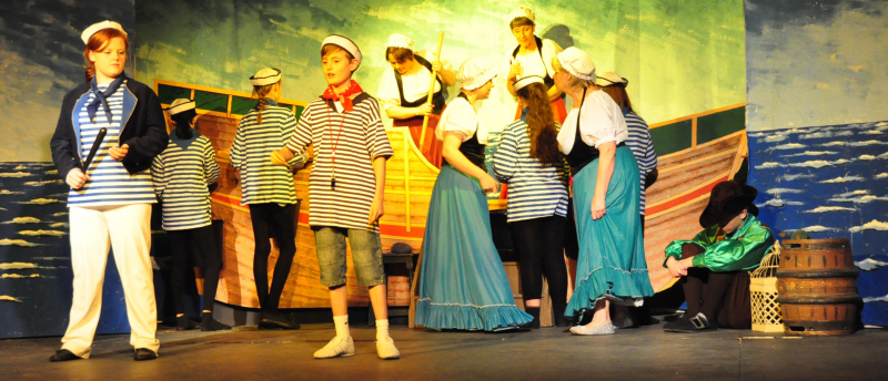 Bosun, Master Mate and the crew of the Little Honda