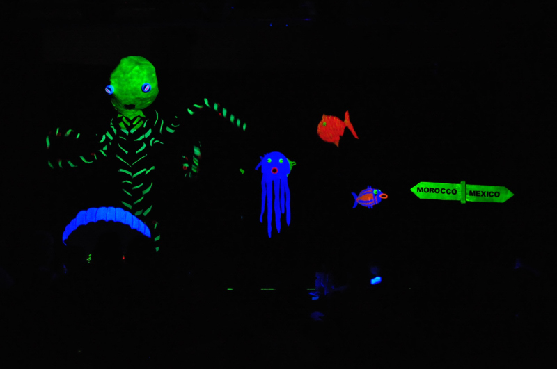 In an octopus's garden